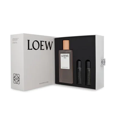 LOEWE AGUA MAR DE CORAL 100ML EDT • AGUA DROP 10ML EDP SET
