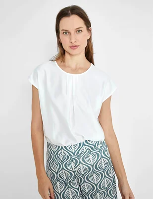 Blusa Trucco manga corta para mujer