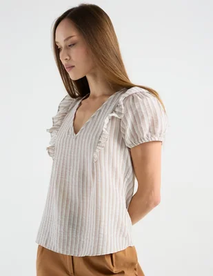 Blusa Petite Studio manga corta para mujer