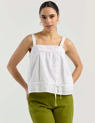 Blusa Petite Studio sin manga para mujer