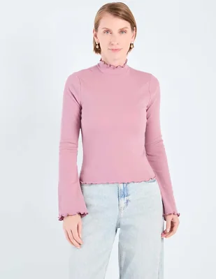 Blusa Old Navy manga larga para mujer