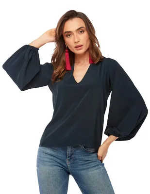 Blusa Beatriz Meade manga larga para mujer