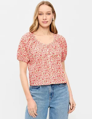 Blusa Old Navy manga corta para mujer