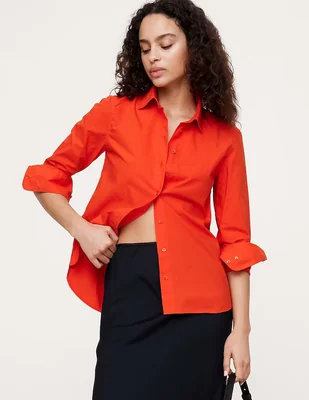 Camisa manga larga para mujer