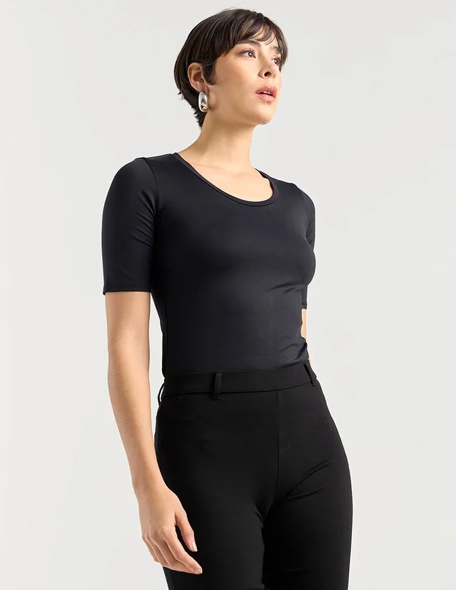 Blusa Petite Studio manga corta para mujer