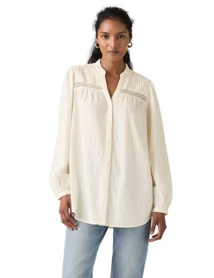 Blusa Levi's manga larga para mujer