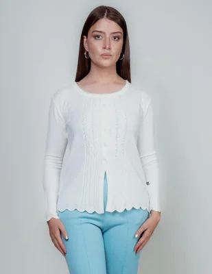 Blusa Zuio manga larga para mujer