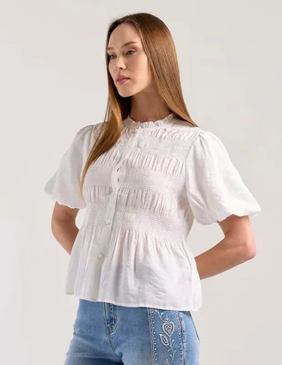 Blusa Petite Studio manga corta para mujer