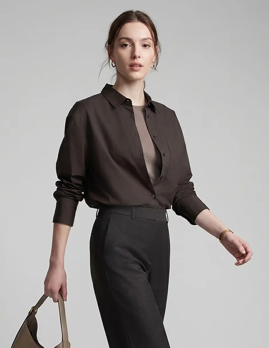 Camisa manga larga para mujer