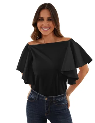 Blusa Beatriz Meade manga corta para mujer