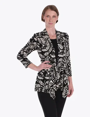 Blusón Charme manga 3/4 para mujer