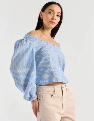 Blusa Old Navy manga larga para mujer