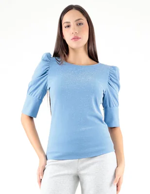 Blusa Trinity manga al codo para mujer