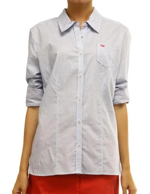 Blusa Ferrioni manga larga para mujer