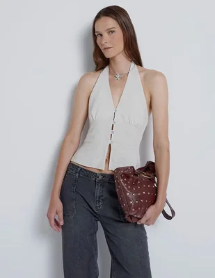 Blusa Renatta&Go sin manga para mujer