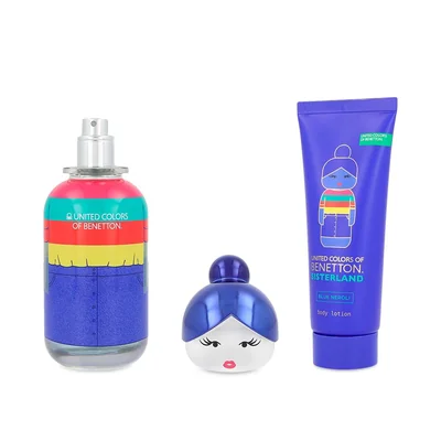 SET BENETTON SISTERLAND BLUE NEROLI 2PZS
