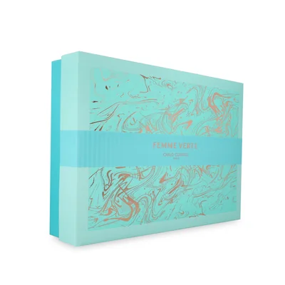 SET CARLO CORINTO FEMME VERTE 2PZS