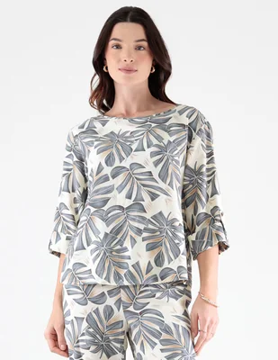 Blusa trinity "manga" 3/4 "para mujer"