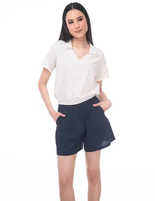 Blusa Lvyou manga corta para mujer