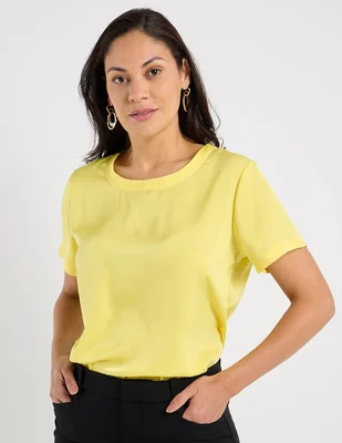 Blusa Lieb manga corta para mujer