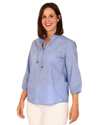 Blusa Ferrioni manga 3/4 para mujer