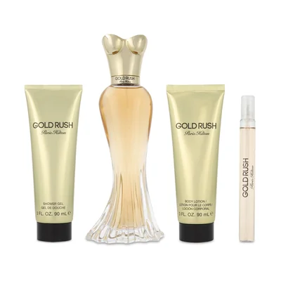 SET PARIS HILTON GOLD RUSH 4PZS