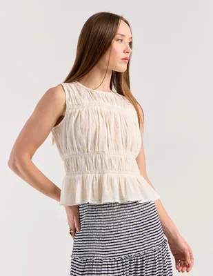 Blusa Petite Studio sin manga para mujer