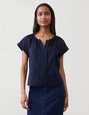 Blusa banana republic manga corta para mujer