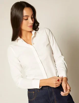 Blusa Studio F manga larga para mujer