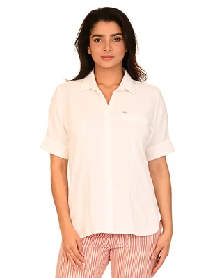 Blusa Ferrioni manga corta para mujer