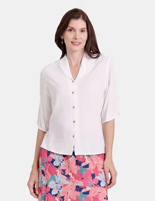 Blusa Vitos manga al codo para mujer