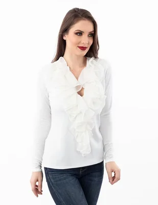Blusa Beatriz Meade manga larga para mujer