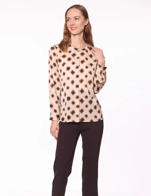 Blusa Damaia Atelier manga larga para mujer