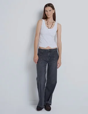 Top Renatta&Go cuello redondo tirante ancho