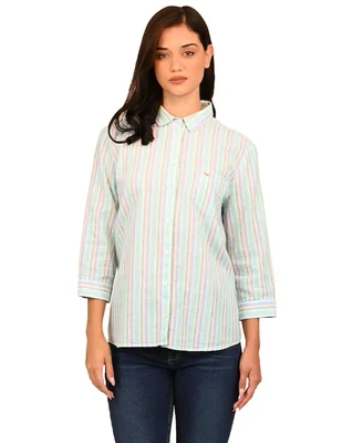 Blusa Ferrioni manga 3/4 para mujer