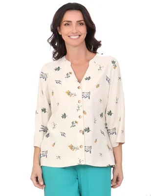 Blusa Duplan manga 3/4 para mujer