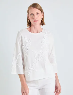 Blusa chico's manga larga para mujer
