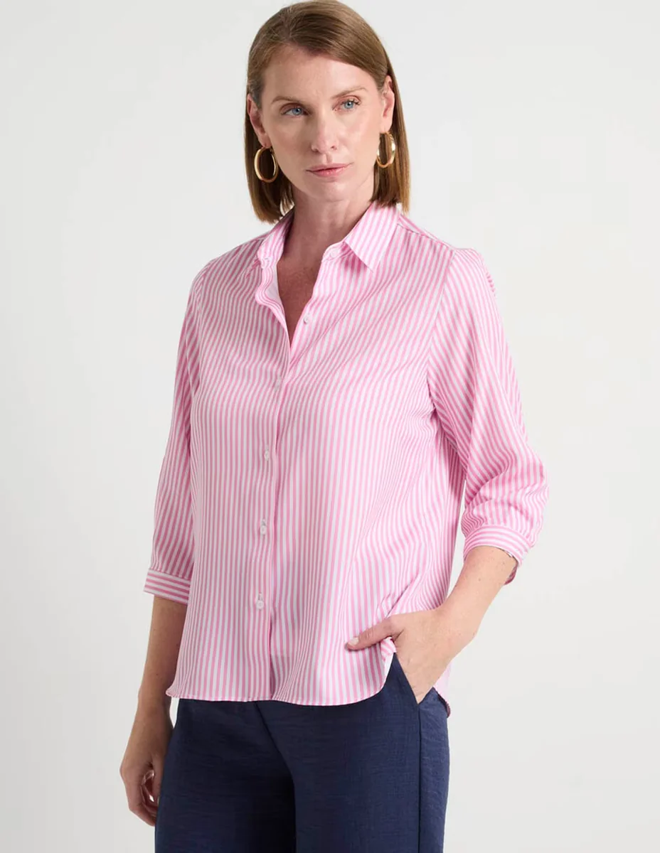 Blusa camisera lpc manga para mujer