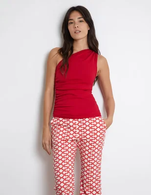 Blusa Trucco sin manga para mujer