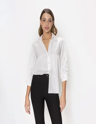 Blusa Studio F manga larga para mujer