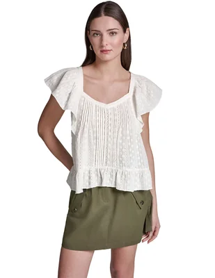 Blusa BCBG manga corta para mujer