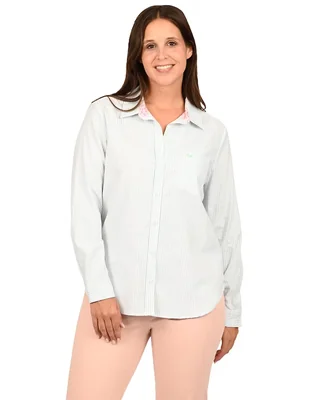 Blusa Ferrioni manga larga para mujer