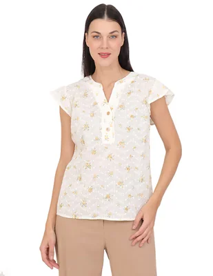 Blusa Duplan manga corta para mujer