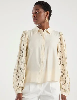 Blusa Vero Moda manga larga para mujer