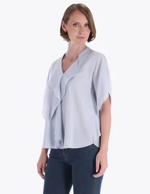 Blusa Charme manga al codo para mujer