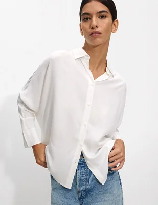 Camisa Parfois manga larga para mujer