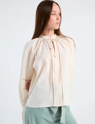 Blusa Scotch & Soda manga larga para mujer