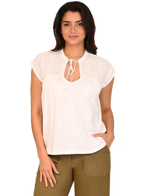 Blusa Ferrioni manga corta para mujer