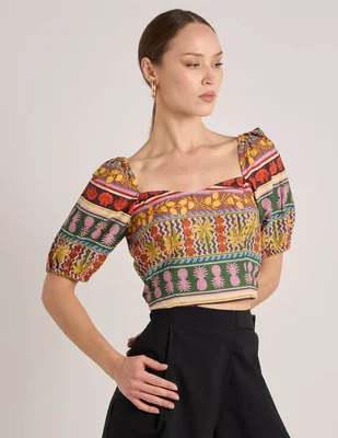 Top con manga Vero Moda