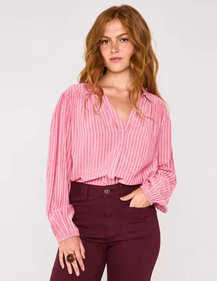 Blusa Maison 123 manga larga para mujer